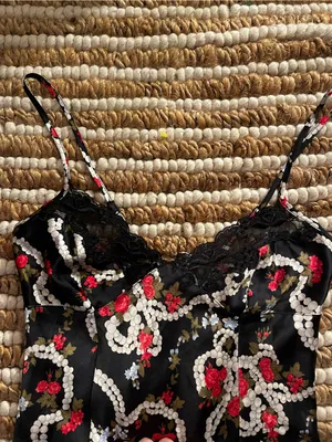 Vintage Victoria’s Secret Floral Satin Slip Dress Nightie thumbnail 3