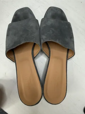 Garnet Hill Lillian Heeled Slides size 38 or US 8 thumbnail 9