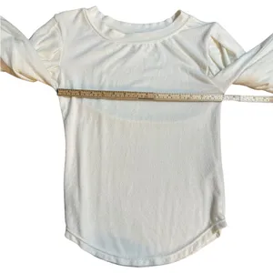 Free People‎ Off-White Lightweight Sweater Soft Slouchy & Effortless Sz S thumbnail 6