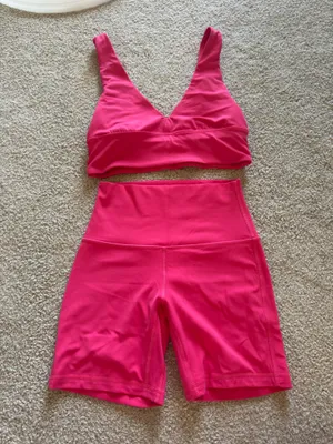 Lululemon hot pink set  thumbnail 1