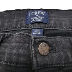 J.Crew Jeans Size 30 W31"xL26" J. Crew High Rise Vintage Straight Jeans Stretch Women's Jeans thumbnail 7