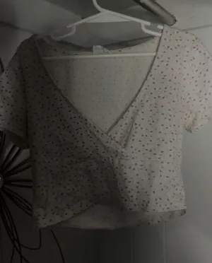 Cotton on top short cross white and pink/purple thumbnail 1