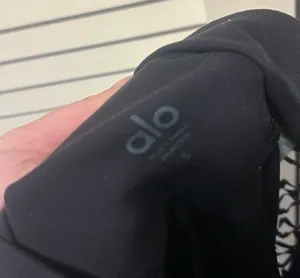 Alo Yoga Highline Lace Up Leggings Black Women’s Size Small thumbnail 6