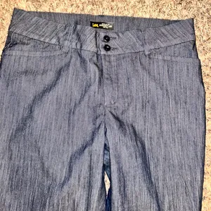 Lee Women’s straight leg midrise denim jeans 14 thumbnail 2