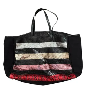 Victoria’s Secret sequin tote bag thumbnail 1