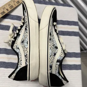 Vans Old Skool VR3 Cush Floral Sneakers Black White Lace Up Shoes Unisex Size 8 thumbnail 6