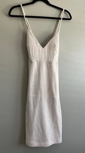Windsor Cream Graduation Dress thumbnail 1