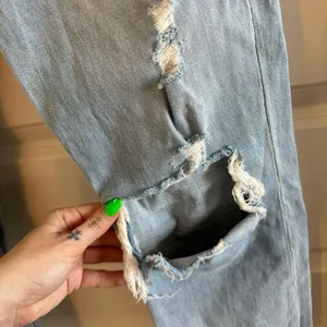 Abercrombie Curve Love Ankle Straight Ultra High Rise Jeans thumbnail 5