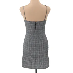 Windsor Plaid Mini Dress Womens Size‎ M Y2K Office Siren Academia Preppy School thumbnail 3