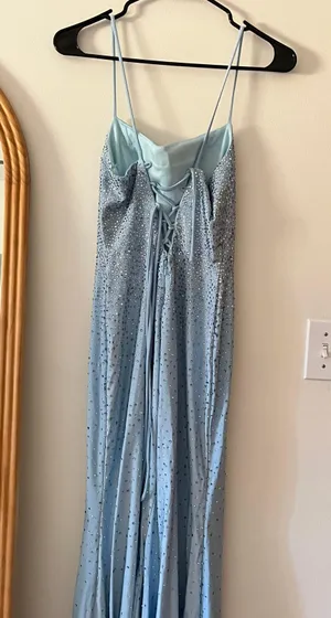 Prom Dress Blue Size 0 thumbnail 3