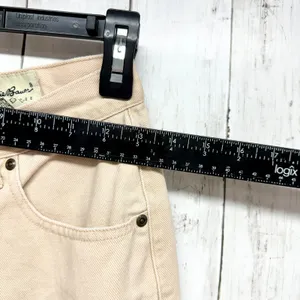 Eddie Bauer‎ Jeans Women 6 Cream Relaxed Straight Cotton 5-Pocket Design Utility thumbnail 5
