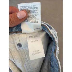 AGOLDE Parker Distressed Cut Off Denim Shorts Bitter Womens Size 25 thumbnail 9