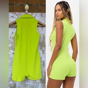 Frankies Bikinis Jane Terry playsuit romper XS thumbnail 3