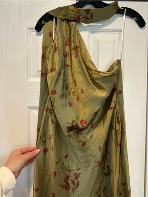 Reformation Jazzlyn Silk Dress thumbnail 4