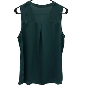Maurices Sleeveless Quarter Button Front V Neck Tunic Blouse Top Womens Medium thumbnail 8