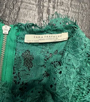 Green Lace Top thumbnail 3