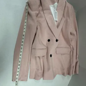 Light Pink double-breasted‎ blazer - Size M - NEW With Tags. thumbnail 4