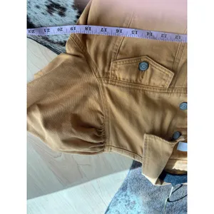 Boyish The Vincent Jumpsuit in Gold Rush Size Large thumbnail 6