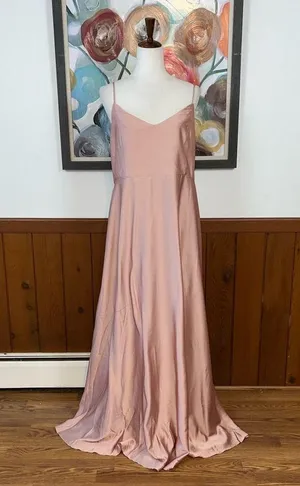 Beautiful New Show Me Your Mumu Faith Satin Maxi Dress! thumbnail 1