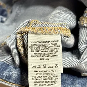 We The Free Hailey Low Rise Bell Bottom Jeans Raw Hem Size 28 Hippie Boho thumbnail 10