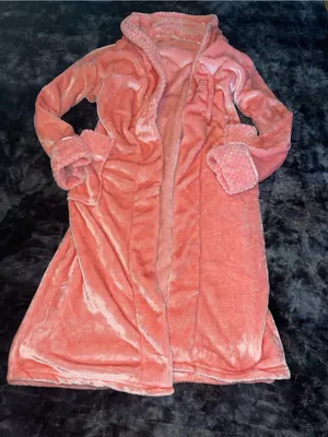Pavilia Plush robe Pink Size undefined thumbnail 1