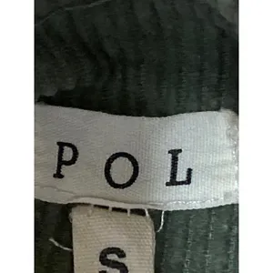 POL Women's Green Corduroy Long Sleeve Pocket Button Down Utility Jacket Size S thumbnail 5