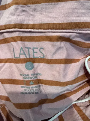 LATES striped pajama top thumbnail 5