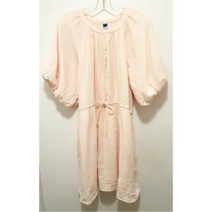 Old‎ Navy Waist-Defined Puff-Sleeve Mini Dress Large NWT thumbnail 9