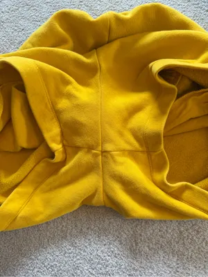 Nike Sportswear Club Fleece Mustard‎ Yellow Shorts Women’s M thumbnail 9