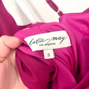 Katie May Dionysus Gown Magenta Pink Women’s Size S Elegant Dress thumbnail 5