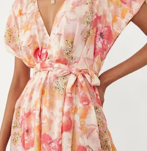 Free People Mini Dress Freddie Tie thumbnail 8