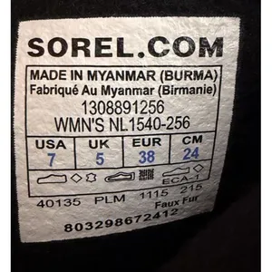 Sorel Boots Women's‎ 7 Joan Of Arctic Faux Fur Lined Waterproof Leather Winter thumbnail 7