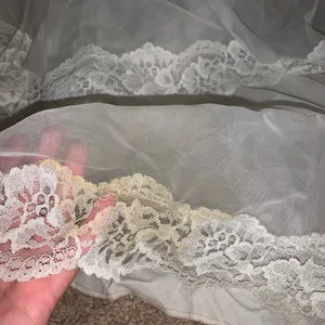 70s Prairie wedding dress White thumbnail 6