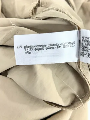Zara Strapless Beige Jumpsuit Size L NWT thumbnail 10