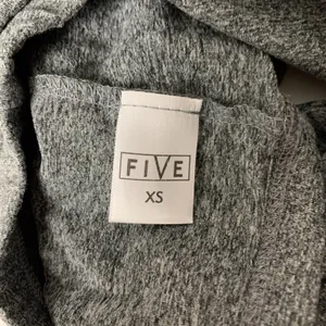 FIVE XS Gray Racerback Crop Tank Activewear Gym Yoga Fitness Top thumbnail 6