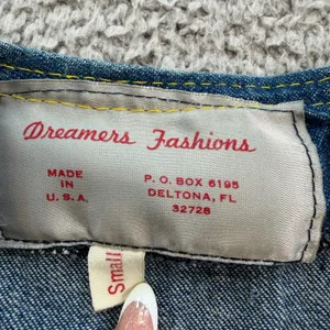 Vintage Dreamers Fashions GWRRA Denim Biker Vest Buckeye Travelers Small USA thumbnail 5
