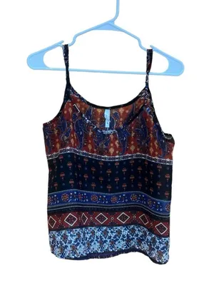 Truth Tank Top Women's Medium Red Blue thumbnail 1