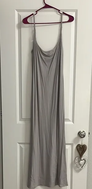 Gray Maxi sundress Size XXL thumbnail 1