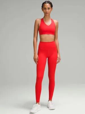 Lululemon Wunder Train High-Rise Tight 28" in Hot Heat Red Size 4 thumbnail 3