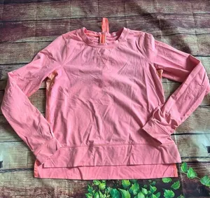 Lululemon Run Warm up Crew Long Sleeve Size 6 thumbnail 1