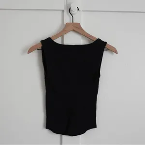 Free People Black Tank Top thumbnail 3