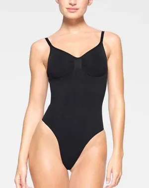 SKIMS NEW!! Sculpting Thong Bodysuit L thumbnail 1