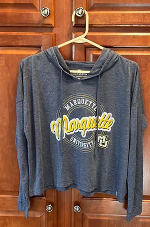 Marquette Cropped Long Sleeve Tshirt thumbnail 1