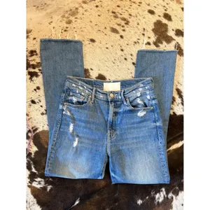 MOTHER The Insider Crop Step Fray FRAY Holy Melancholy Size 27‎ thumbnail 2
