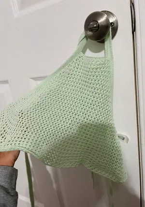 Charlotte Russe Mint Green Knit Crop Top thumbnail 1