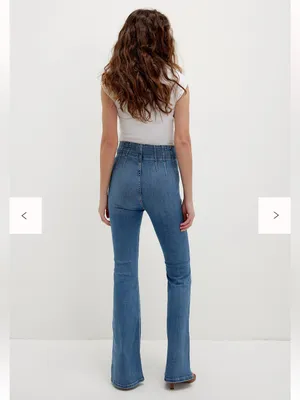 Free People We The Free Jayde Flare Jeans in Sunburst Blue thumbnail 3