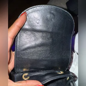 Gucci Black Leather Bamboo Mini Backpack thumbnail 9