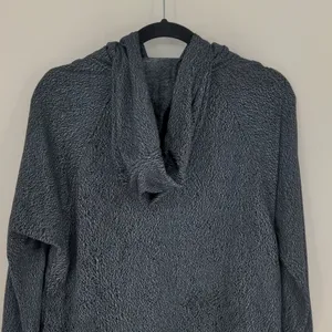 Lululemon Pick Up The Pace Long Sleeve‎ SIze 8 Luon Spray Jacquard Blue Black thumbnail 12