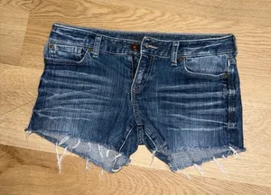 Express low rise vintage y2k Jean shorts thumbnail 1