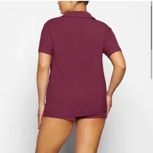 SKIMS Women's Burgundy Sleepwear Top thumbnail 2